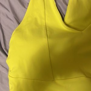 neon green yellow fabletics top